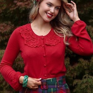 NWT Collectif Shay Knitted Cardigan